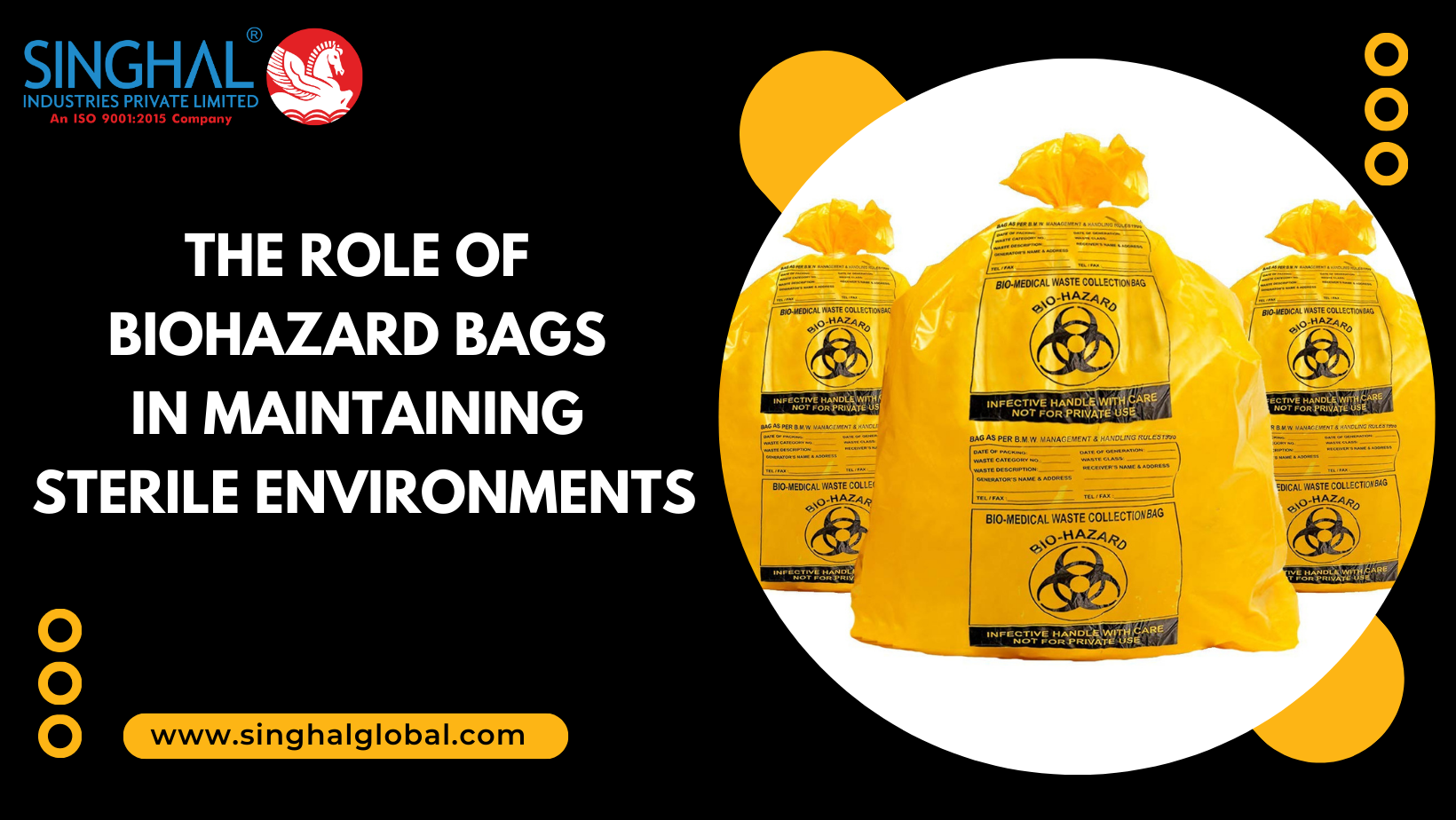 biohazard garbage bags