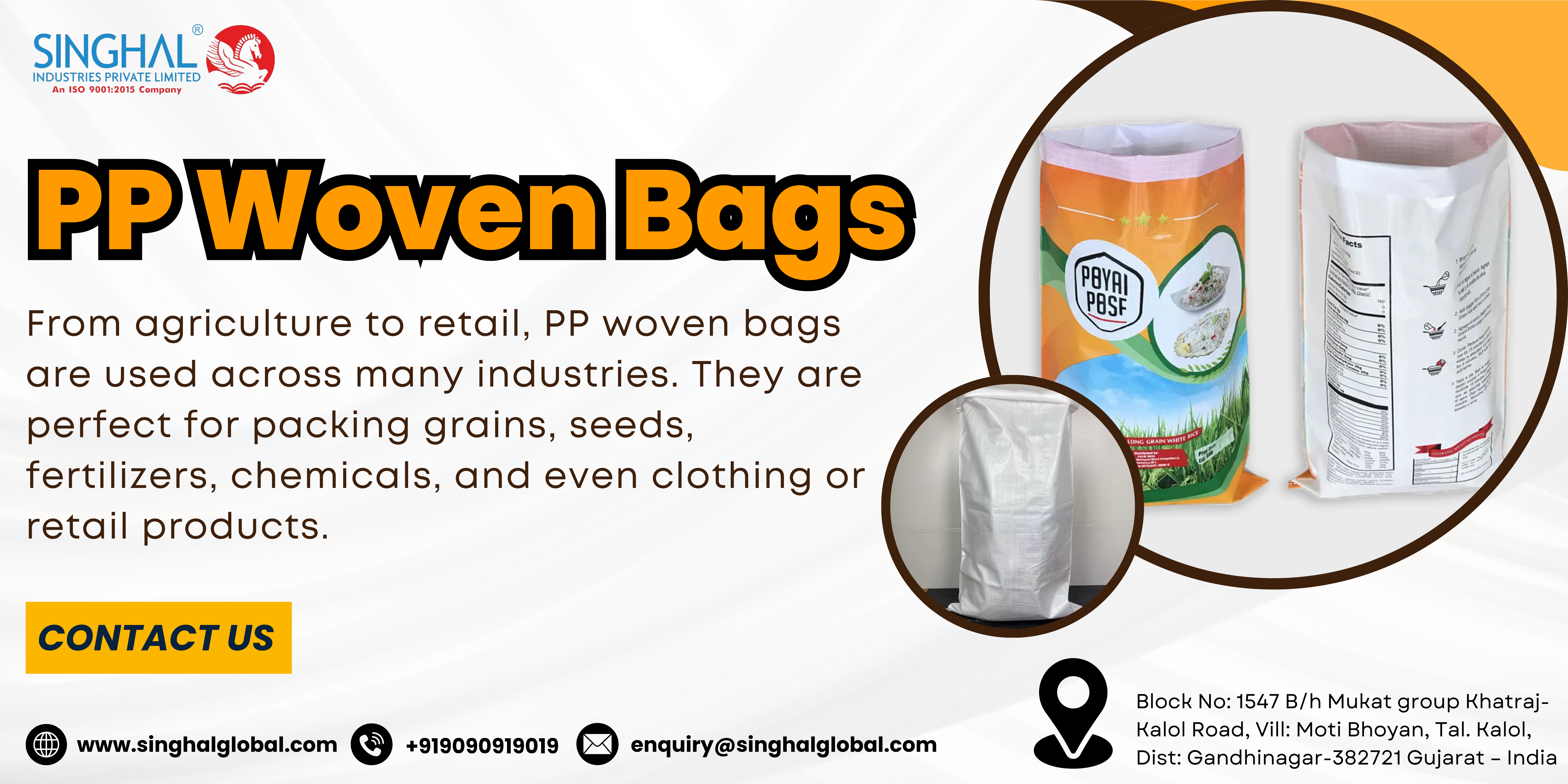 PP woven bags Price